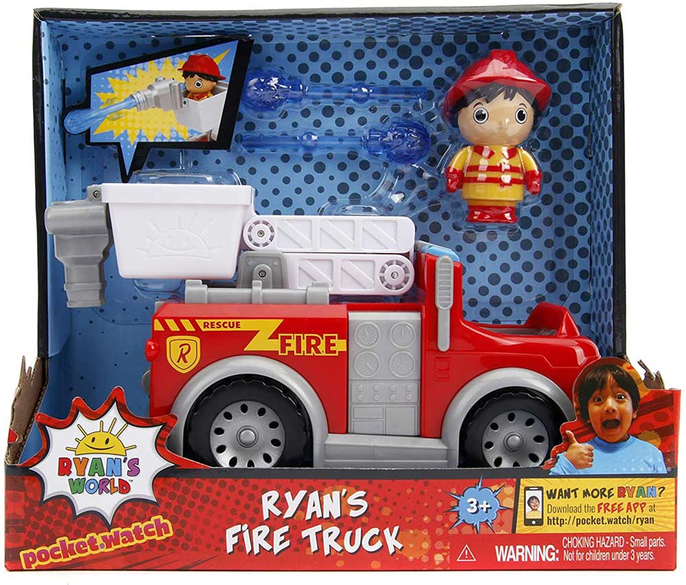 Ryan Fire Truck Red