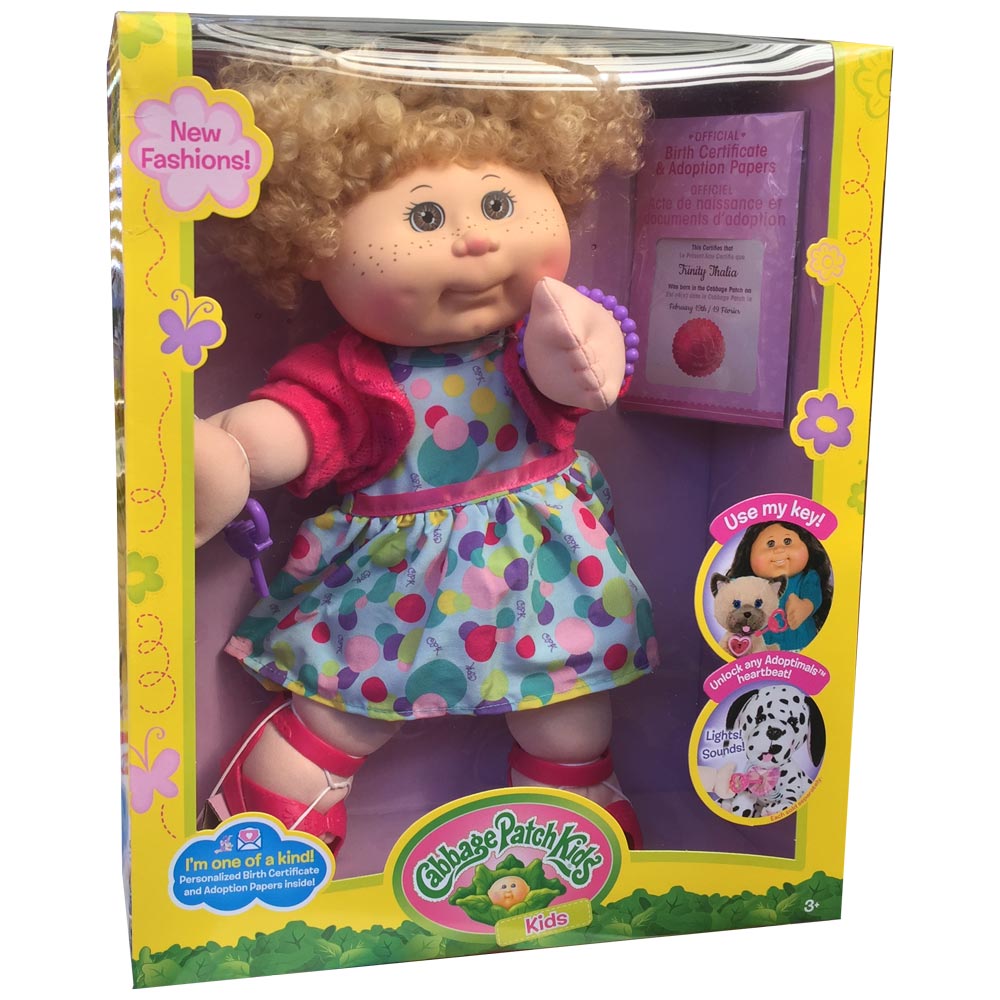 curly hair cabbage patch kid