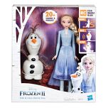 Disney Frozen 2 Talk and Glow Olaf and Elsa Dolls Remote Control