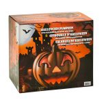 Halloween Pumpkin With Flickering Flame and Sound