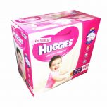 Huggies Ultra Dry 148 Toddler Girls Disposable Nappies 10-15 kg