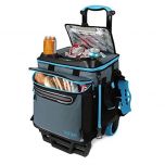 Titan Deep Freeze Collapsible Rolling Trolley Cooler Bag Cart Fits 50 cans/ice Picnic Lunchbox