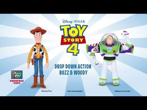 Toy Story Disney Pixar Buzz Lightyear, with Interactive Drop