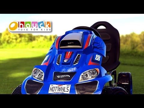 Hot Wheels XL Pedal Ride-On Go-Kart Toy Deals