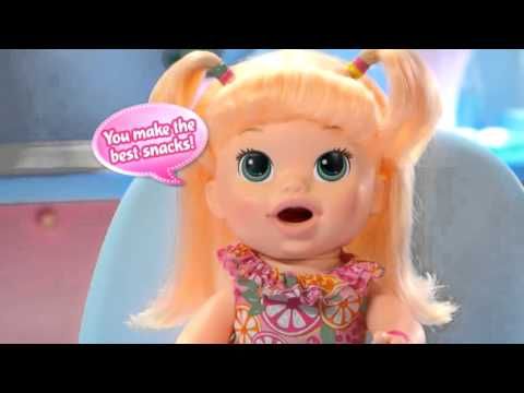 Baby Alive My Super Snackin Sara Blonde Girl Toy Deals