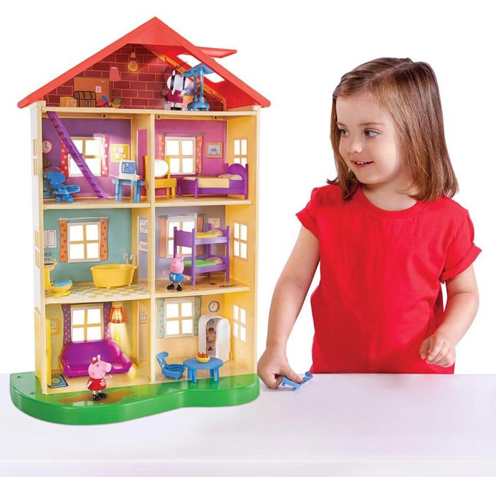 Peppa Pig Lights Sounds Mega Family Home Toy Deals
