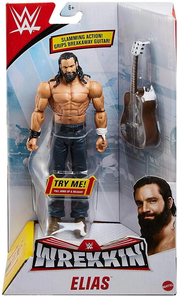 WWE Wrekkin Elias Action Figure | Toy Deals