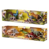 Jurassic World Poseable Dinosaurs with Lights & Sounds Pack of 5 Assorted