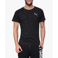 Puma Evostripe Spaceknit T-Shirt – Black-M
