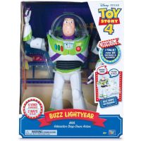 Toy Story 4 Disney Pixar Buzz Lightyear, with Interactive Drop-Down Action