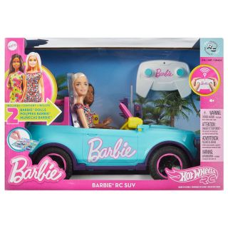 Barbie Hot Wheels R/C SUV With 2 Dolls Exclusive