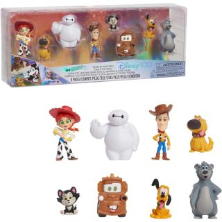  Disney 100 Years of Celebration 8 Figure Pack - Assorted
