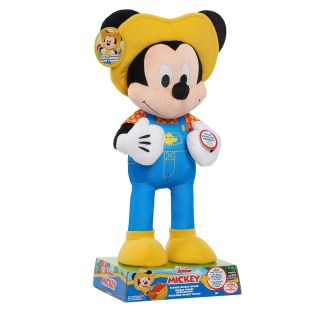 Disney Junior Farmer Mickey Mouse Dancing Plush