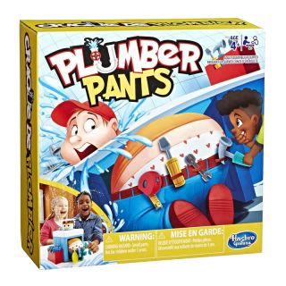 Hasbro Plumber Pants Kids Educational Board Game