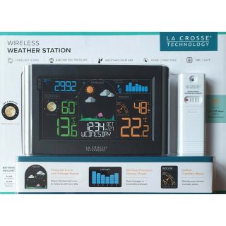 La Crosse Wireless Weather Station Indoor Outdoor 100 Meter Range