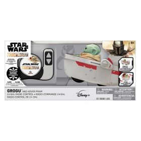 Mandalorian Star Wars The Baby Yoda And Hover Pram Remote Control 2.4 GHz