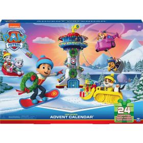PAW Patrol Advent Calendar 2021 with 24 Exclusive Toy Figures and Accessories