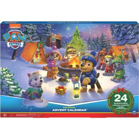 PAW Patrol Advent Calendar 2021 with 24 Exclusive Toy Figures and Accessories