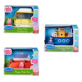 Peppa Pigs Vehicles Assorted
