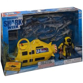 Shark Adventure Deep Ocean Submarine Playset