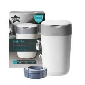 Tommee Tippee Twist and Click Sangenic Advanced Nappy Disposal Bin