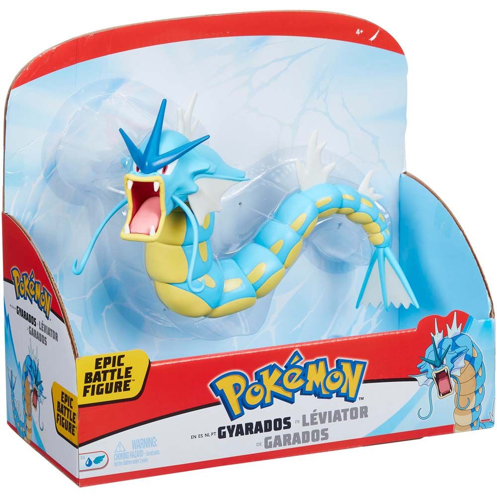  Pokemon Gyarados 12-Inch Epic Battle Figure - Authentic  Details, Fully Articulated Figure - Toys Inspired by Smash-Hit Animated  Series - Gotta Catch 'Em All : Toys & Games