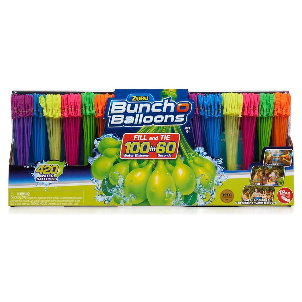 420 Instant Self Sealing Water Balloons ZURU Bunch O Balloons 