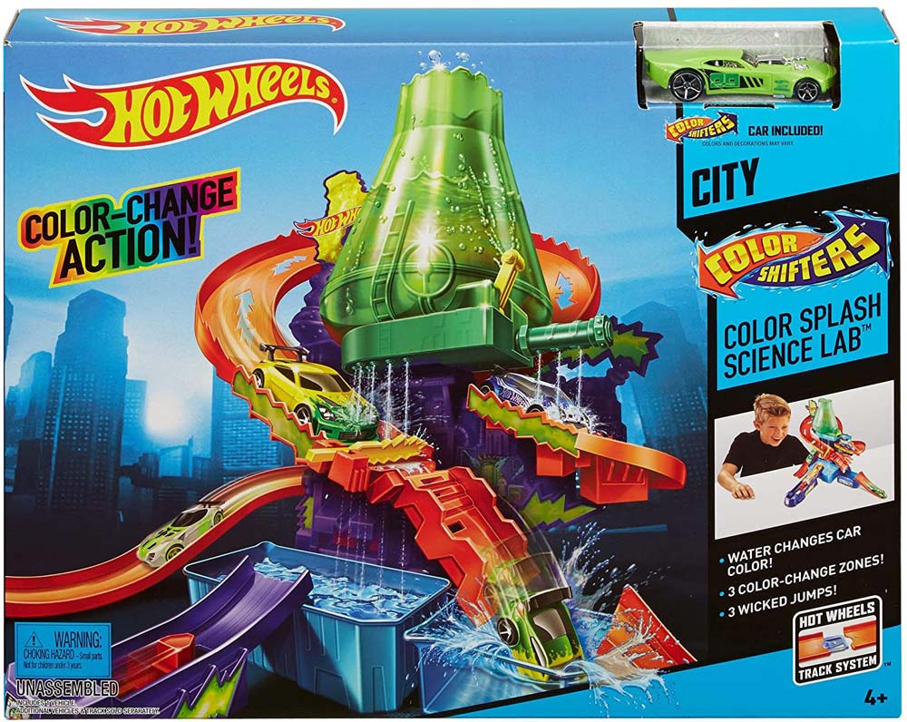 Hot Wheels Color Shifters Color Splash Science Lab