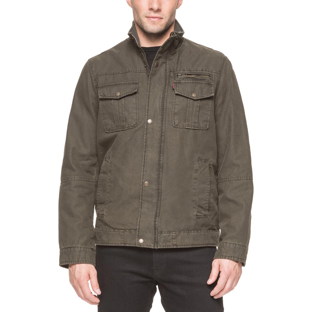 levis mens full zip jacket