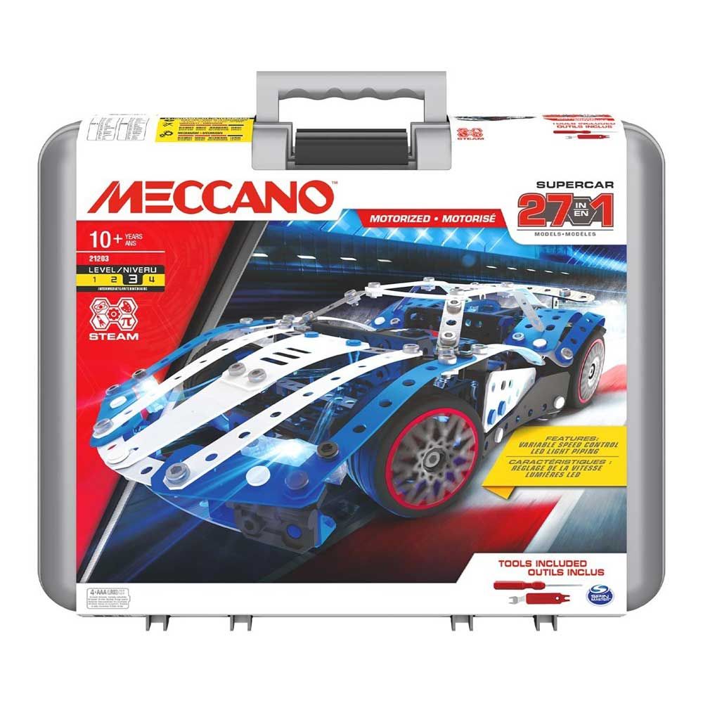 Meccano supercar 27 in 1 new arrivals
