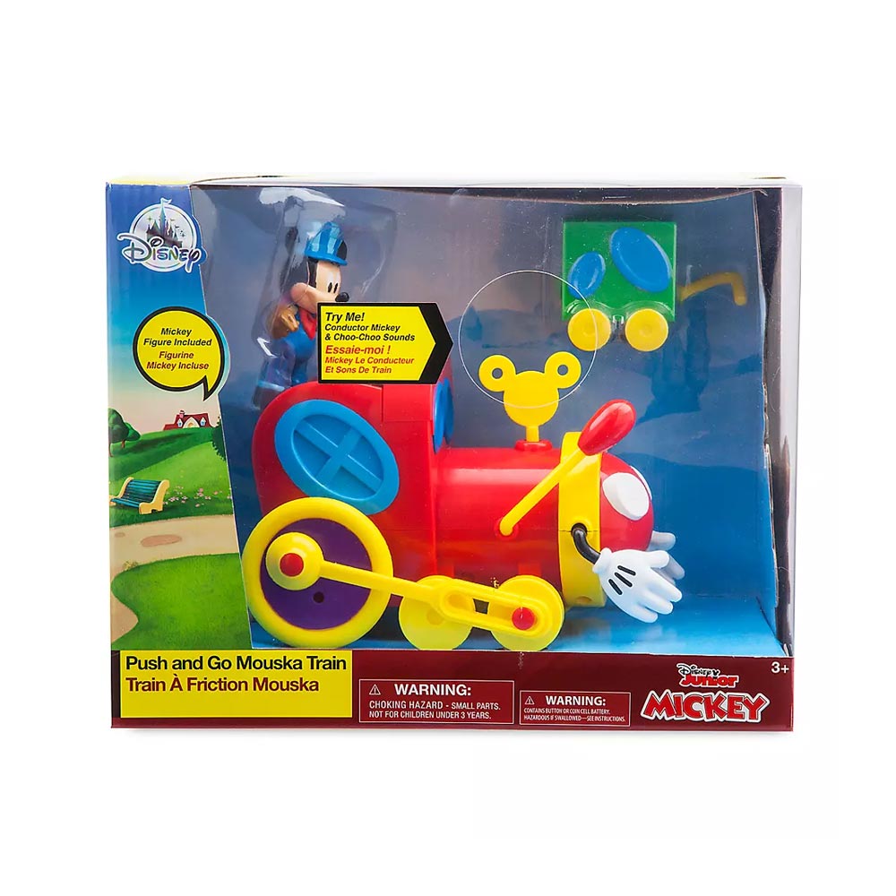Disney Mickey Mouse Clubhouse Push & Go Mouska Train Exclusive 